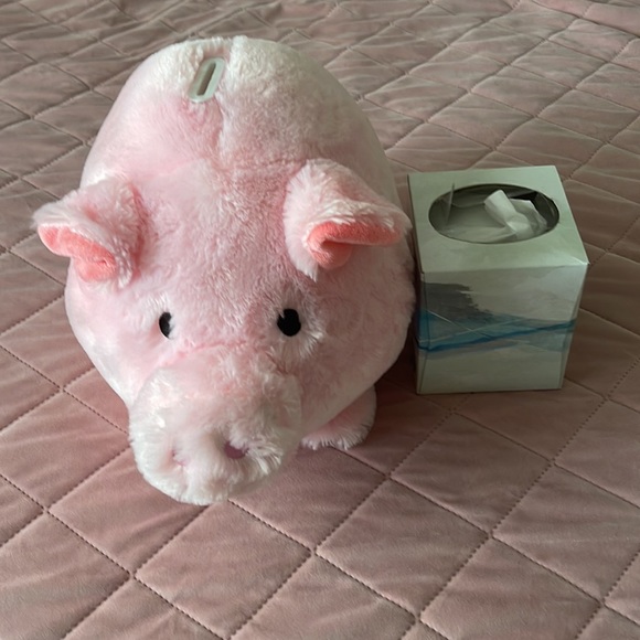 Plush jumbo piggy bank - Picture 6 of 6